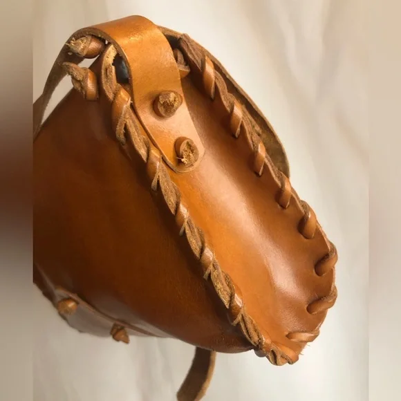 Moda Giovane || NWOT || Italian Leather Made Crossbody Purse - Picture 4 of 11